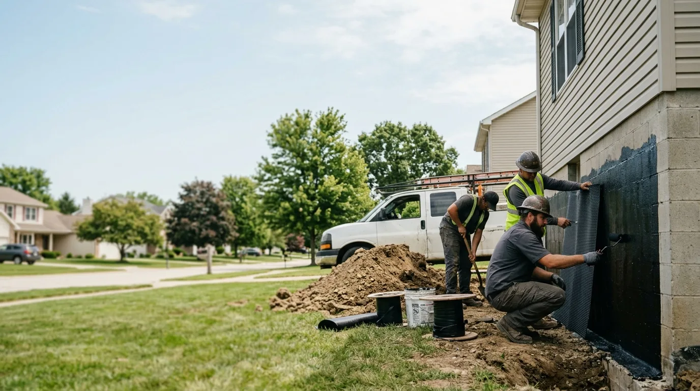 Basement Waterproofing in Uniondale, IN near me